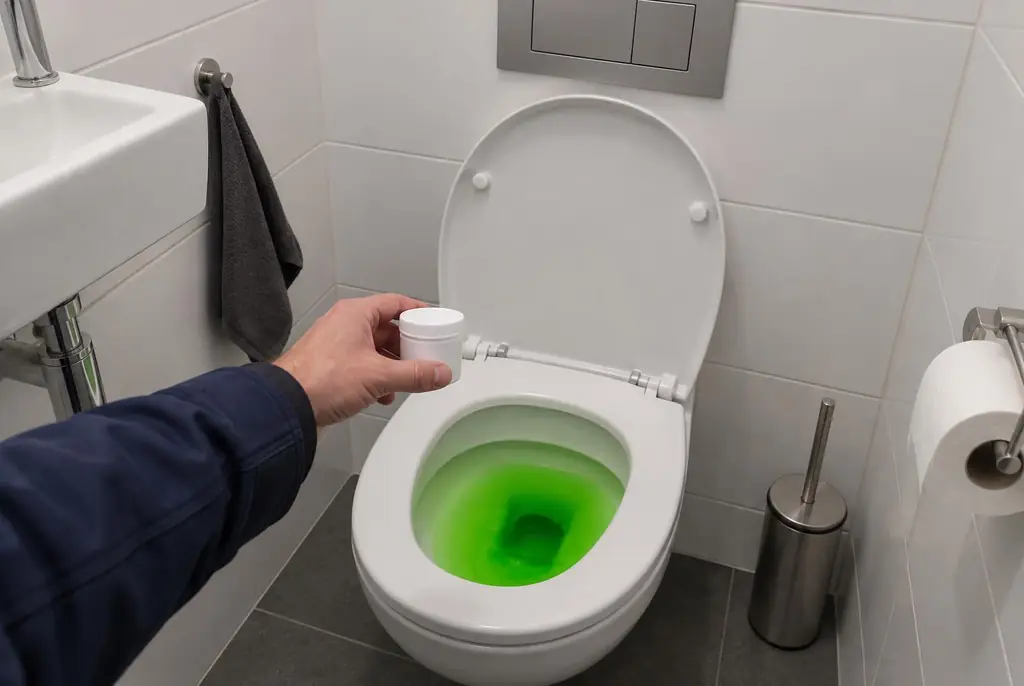 Lekdetectie Noordwijk – kleurstoftest bij een lekkend toilet
